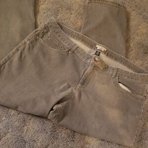 Tommy Hilfiger Light Gray Mid Rise Skinny Jeans 22R